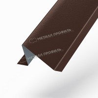 МеталлПрофиль Планка снегозадержателя 95х65х2000 (PURETAN-20-8017-0.5)