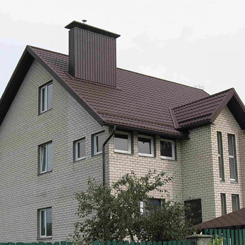 Металлочерепица МеталлПрофиль МП Монтеррей (PURMAN-20-RR32-0.5)