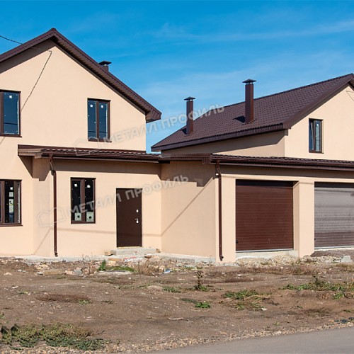 Металлочерепица МеталлПрофиль МП Монтеррей (PURMAN-20-8017-0.5)