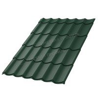 Металлочерепица МеталлПрофиль МП Ламонтерра-XL (VikingMP-01-6005-0.45)