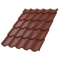 Металлочерепица МеталлПрофиль МП Трамонтана-XL (PURETAN-20-RR29-0.5)