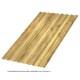 Профилированный лист МеталлПрофиль МП-20x1100-R (ECOSTEEL_T_Д-01-ЗолотойДуб-0,5)