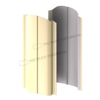Штакетник металлический МеталлПрофиль МП ELLIPSE-O 19х126 (ПЭ-01-1014-0.45)