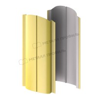 Штакетник металлический МеталлПрофиль МП ELLIPSE-O 19х126 (ПЭ-01-1018-0.45)