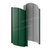 Штакетник металлический МеталлПрофиль МП ELLIPSE-O 19х126 NormanMP (ПЭ-01-6005-0.5)