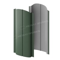 Штакетник металлический МеталлПрофиль МП ELLIPSE-O 19х126 (PURETAN-20-RR11-0.5)