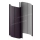 Штакетник металлический МеталлПрофиль МП ELLIPSE-T 19х126 (VALORI-20-Violet-0.5)