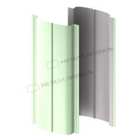 Штакетник металлический МеталлПрофиль МП ELLIPSE-T 19х126 NormanMP (ПЭ-01-6019-0.5)