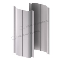 Штакетник металлический МеталлПрофиль МП ELLIPSE-T 19х126 NormanMP (ПЭ-01-7004-0.5)