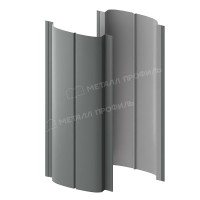 Штакетник металлический МеталлПрофиль МП ELLIPSE-T 19х126 (ПЭ-01-7005-0.45)