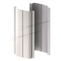 Штакетник металлический МеталлПрофиль МП ELLIPSE-T 19х126 (ПЭ-01-9002-0.45)