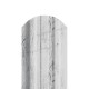 Штакетник металлический МеталлПрофиль МП LАNE-O 16,5х99 (ECOSTEEL_MA-01-Беленый Дуб-0.5)