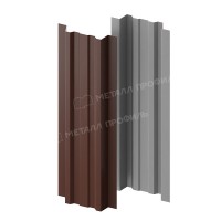Штакетник металлический МеталлПрофиль МП LАNE-T 16,5х99 NormanMP (ПЭ-01-8017-0.5)