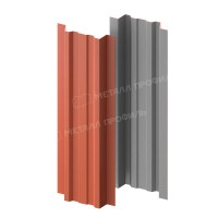Штакетник металлический МеталлПрофиль МП LАNE-T 16,5х99 (PURETAN-20-RR750-0.5)