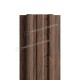 Штакетник металлический МеталлПрофиль МП LАNE-T 16,5х99 (ECOSTEEL_MA-01-МореныйДуб-0.5)
