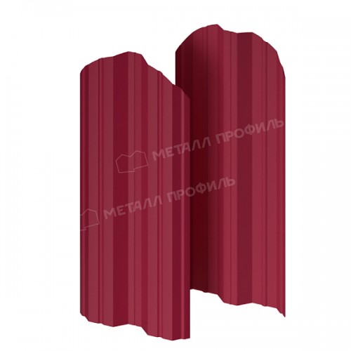 Штакетник металлический МеталлПрофиль МЕТАЛЛ ПРОФИЛЬ М-111-О (ПЭД-01-3005\3005-0.45)