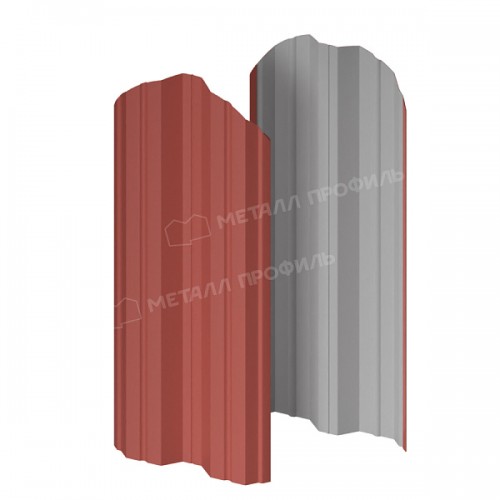 Штакетник металлический МеталлПрофиль МЕТАЛЛ ПРОФИЛЬ М-111-О (ПЭ-01-3009-0.45)