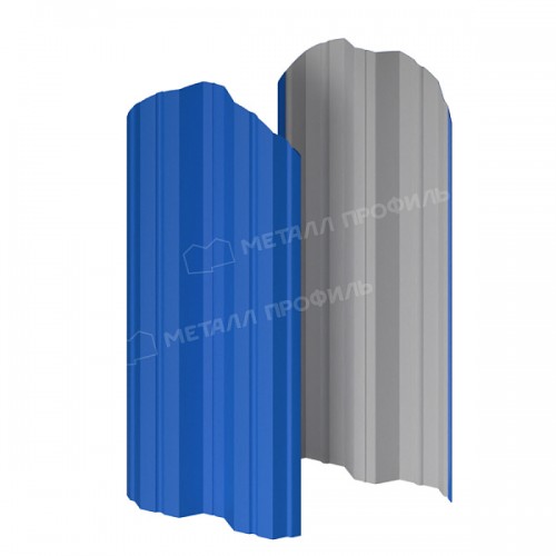 Штакетник металлический МеталлПрофиль МЕТАЛЛ ПРОФИЛЬ М-111-О (ПЭ-01-5005-0.45)