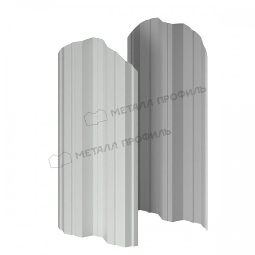 Штакетник металлический МеталлПрофиль МЕТАЛЛ ПРОФИЛЬ М-111-О (ПЭ-01-9003-0.45)
