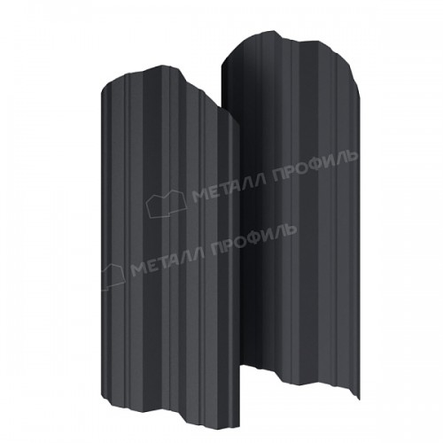 Штакетник металлический МеталлПрофиль МЕТАЛЛ ПРОФИЛЬ М-111-О (VikingMP Д-01-7024\7024-0.45)