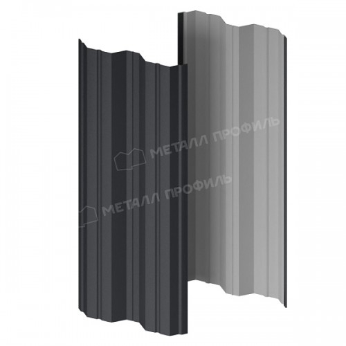Штакетник металлический МеталлПрофиль МЕТАЛЛ ПРОФИЛЬ М-111-Т (VikingMP E-20-7024-0.5)