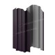 Штакетник металлический МеталлПрофиль МП TRAPEZE-O 16,5х118 (VALORI-20-Violet-0.5)