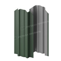 Штакетник металлический МеталлПрофиль МП TRAPEZE-O 16,5х118 (PURETAN-20-RR11-0.5)
