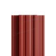 Штакетник металлический МеталлПрофиль МП TRAPEZE-T 16,5х118 (ПЭ-01-3009-0.45)
