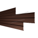 Софит МеталлПрофиль перфор. Lбрус-XL-14х335 (VALORI-20-Brown-0.5)