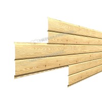 Софит МеталлПрофиль Lбрус-15х240 (ECOSTEEL-01-Сосна-0.5)