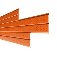Софит МеталлПрофиль перфор. Lбрус-XL-14х335 (ПЭ-01-2004-0.45)