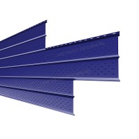 Софит МеталлПрофиль перфор. Lбрус-XL-14х335 (ПЭ-01-5002-0.45)
