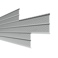 Софит МеталлПрофиль перфор. Lбрус-XL-14х335 NormanMP (ПЭ-01-9006-0.5)