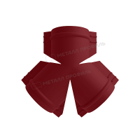 МеталлПрофиль Y-образный тройник для круглого конька R110 (VikingMP-01-3011-0.45)