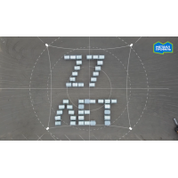 МеталлПрофиль Планка угла внутреннего 115х115х2000 (PureTech_Mat-20-7024-0.5)