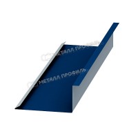 МеталлПрофиль Планка примыкания нижняя 250х122х2000 (PURMAN-20-Citrine-0.5)