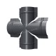 МеталлПрофиль Четверник для круглого конька R110 (PURMAN-20-7024-0.5)