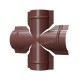 МеталлПрофиль Четверник для круглого конька R110 (PURMAN-20-RR32-0.5)