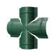 МеталлПрофиль Четверник для круглого конька R110 (VikingMP E-20-6005-0.5)