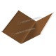 МеталлПрофиль Планка ендовы нижняя 298х298х2000 (PURMAN-20-Argillite-0.5)
