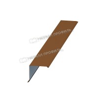 МеталлПрофиль Планка торцевая 95х120х2000 (PURMAN-20-Argillite-0.5)