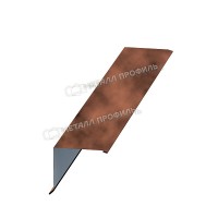 МеталлПрофиль Планка торцевая 135х145х2000 (КЛМА-02-Anticato-0.5)
