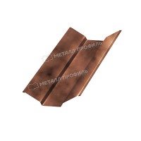 МеталлПрофиль Планка ендовы верхняя 76х76х2000 (КЛМА-02-Anticato-0.5)