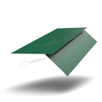 МеталлПрофиль Планка карнизная FASTCLICK 130х80х2000 NormanMP (ПЭ-01-6005-0.5)