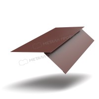 МеталлПрофиль Планка карнизная FASTCLICK 130х80х2000 (PURETAN-20-RR32-0.5)