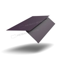 МеталлПрофиль Планка карнизная FASTCLICK 130х80х2000 (VALORI-20-Violet-0.5)