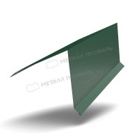 МеталлПрофиль Планка конька кровли односкатной 185х185х2000 (VikingMP E-20-6005-0.5)
