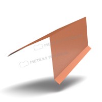 МеталлПрофиль Планка конька кровли односкатной 185х185х2000 (VikingMP E-20-8004-0.5)