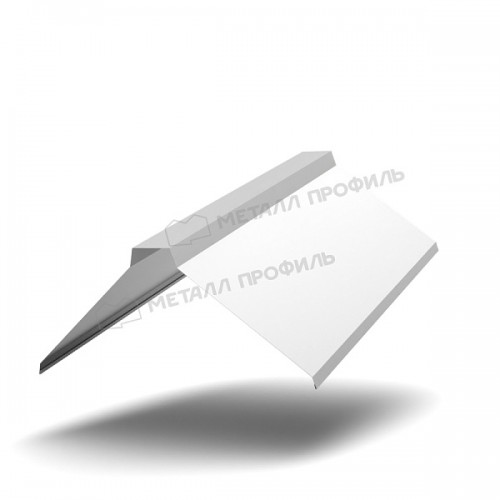 МеталлПрофиль Планка конька плоского 155х155х2000 NormanMP (ПЭ-01-7047-0.5)
