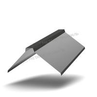 МеталлПрофиль Планка конька плоского 155х155х2000 (PURETAN-20-RR23-0.5)